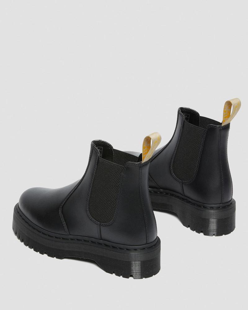 Men's Dr Martens Vegan 2976 Felix Platform Ankle Boots Black | AU 457BEX